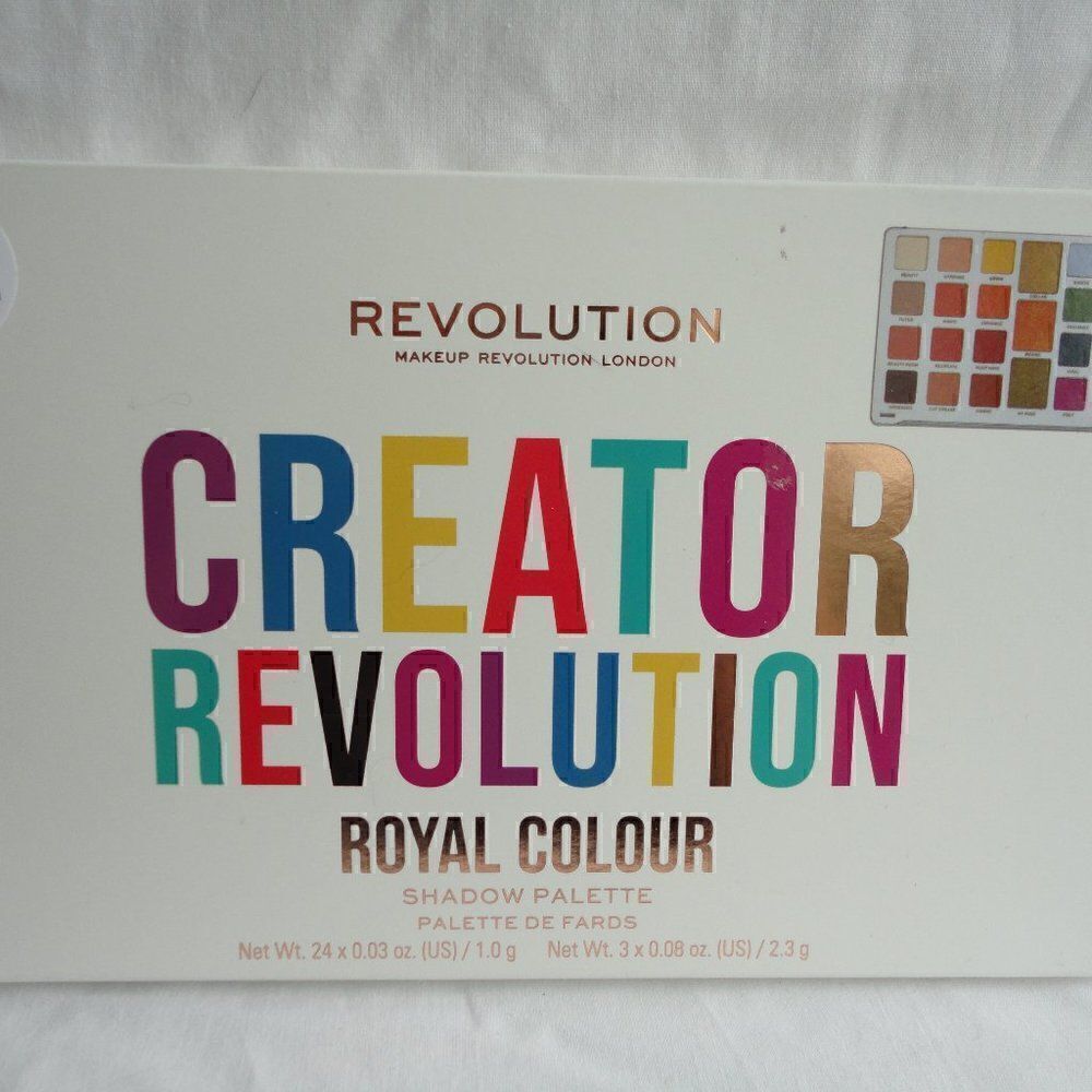 Makeup Revolution Creator Revolution Limitless Eyeshadow Palette Royal Colour - Picture 2 of 3